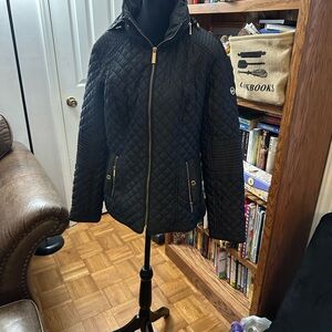 Michael Kors Black Quilted Puffer Jacket